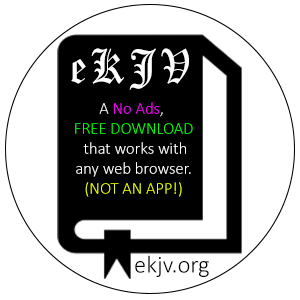 Authorized King James Version (eKJV) HTML Free Download No Ads Can Run without Internet